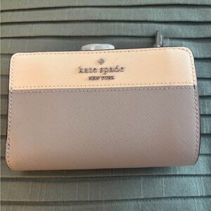 Kate Spade Beige and Light Brown Wallet